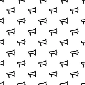 Loudspeaker pattern イラスト素材