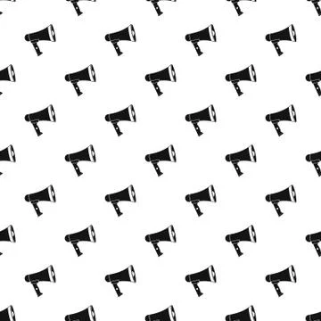 Loudspeaker pattern, simple style イラスト素材