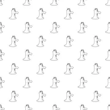 Loudspeaker pattern vector seamless イラスト素材