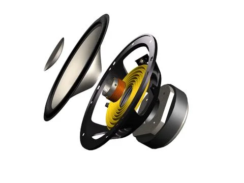 Loudspeaker 스톡 사진