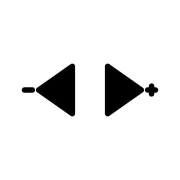 Loudspeaker sign. Speaker button icon set. Volume icon vector. Stock Illustration
