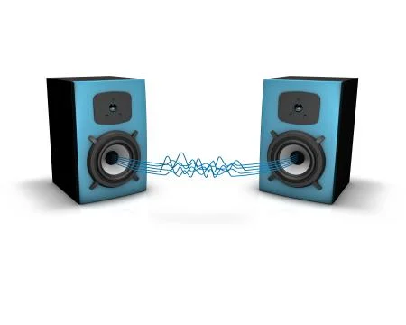 Loudspeakers Stock Illustration