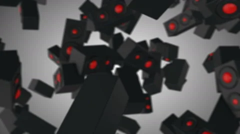 Loudspeakers Loop 02 動画素材 64764593