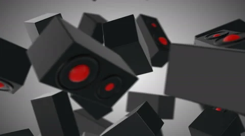 Loudspeakers Loop  動画素材 64764530