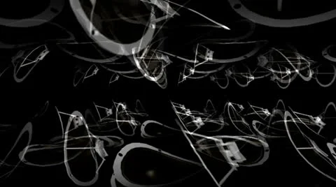 Loudspeakers Motion Mapping Stock Footage 24728366