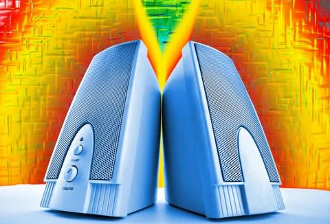 Loudspeakers Stock Photos