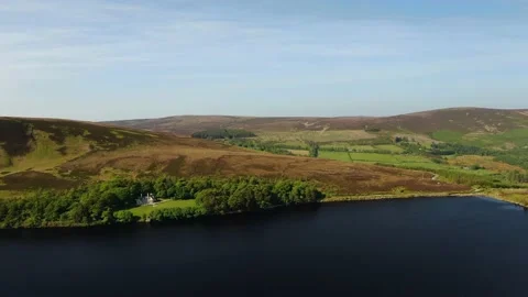 Lough Bray Lower in County Wicklow Video stock 131764158