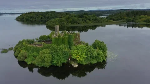 Lough Key Forest Park, Co. Roscommon, Ireland Stock Footage 249258718