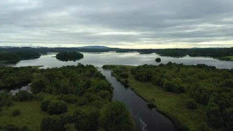 Lough Key Forest Park, Co. Roscommon, Ireland Stock Footage 249258728