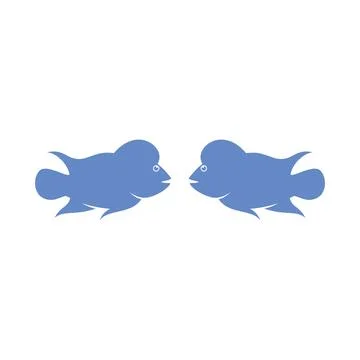 Louhan fish illustration Stock-Illustration