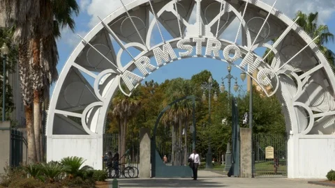 Louis Armstrong Park Stock-Footage 86521046