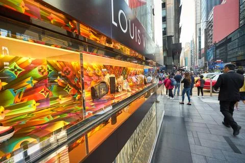 Louis Vuitton store Stock Photos