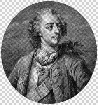  Louis XV 스톡 일러스트
