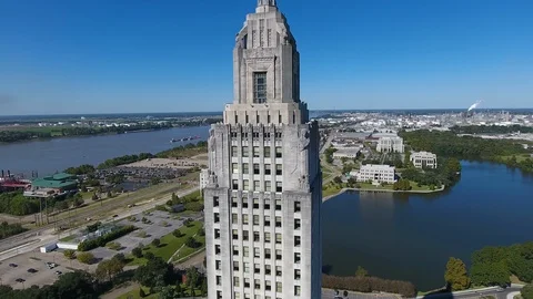 Louisiana drone Stock Footage 127198245