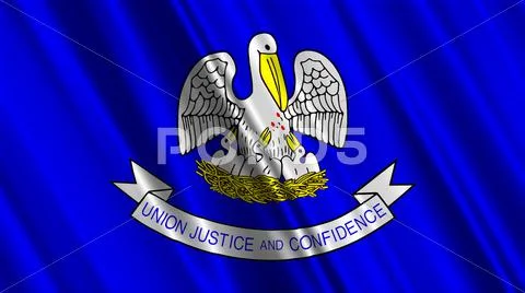 Louisiana Flag Stock Illustration