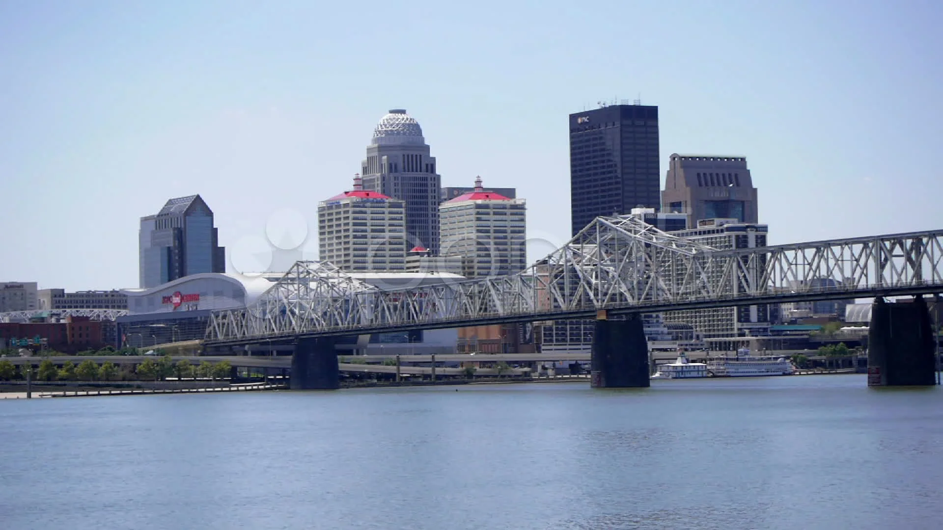 louisville ky skyline static stock video pond5 pond5