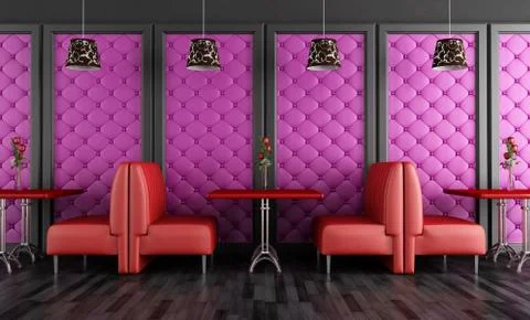 Lounge bar Stock Illustration