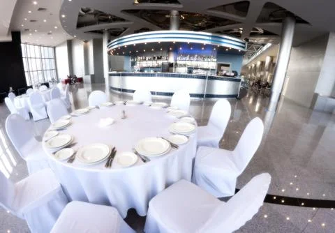 Lounge cafe interior Stock Photos