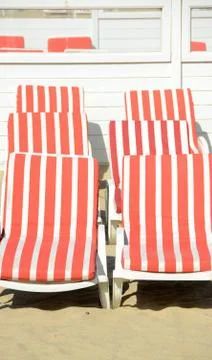 Lounge chairs Fotos de archivo