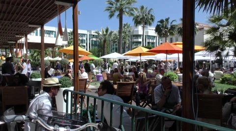 Lounge outdoor cafe Stock Footage 54644135