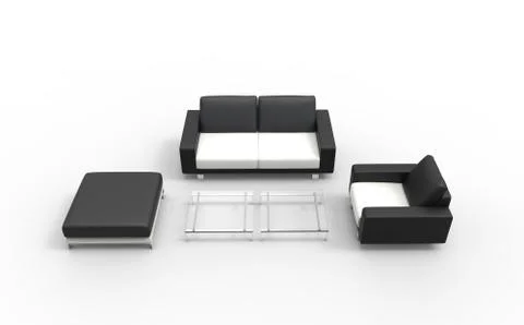 Lounge Set Stock Illustration