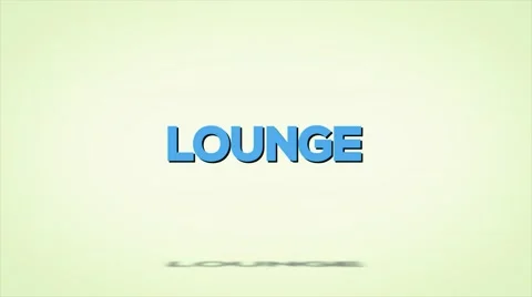 Lounge Text Animation 動画素材 66112952
