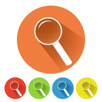 Loupe symbol Ilustración de archivo