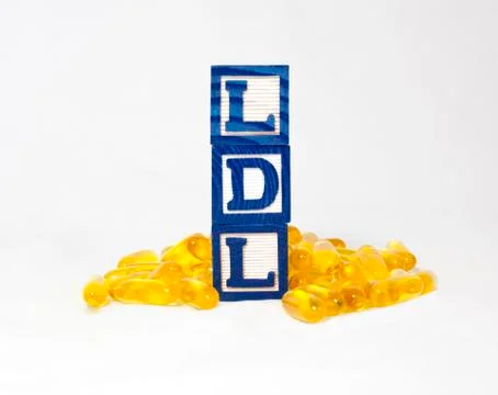Lousy cholesterol Foto stock