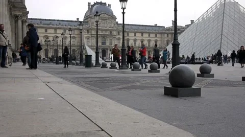 Louvre 12. Stock Footage 908519