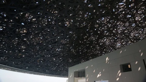 Louvre Museum Stock Footage