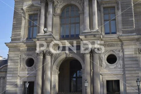 Louvre museum, Paris, France Stock Photos
