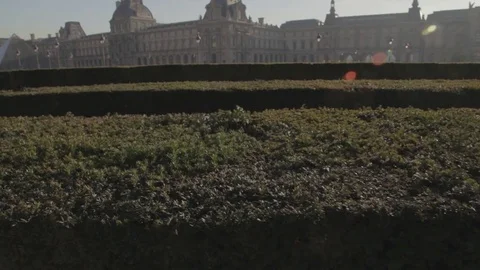 The Louvre in Paris Stock Footage 71533453