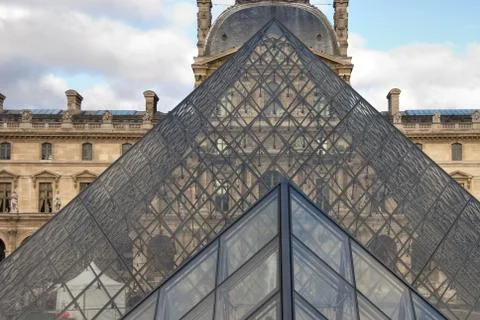 Louvre, Paris Stock Photos