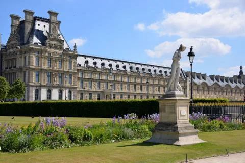 The Louvre Stock Photos