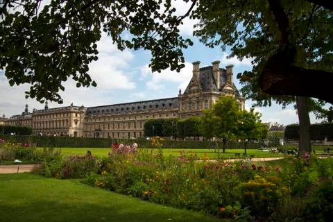 Louvre Stockfoto's