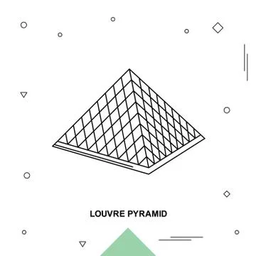 LOUVRE PYRAMID Illustration