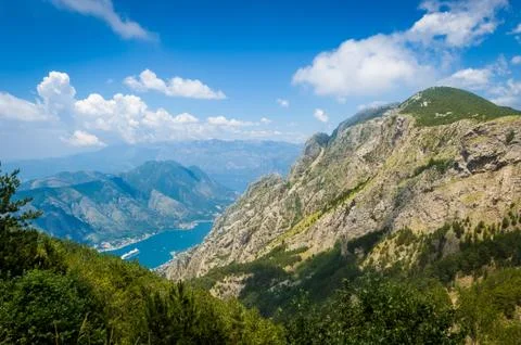 Lovcen mountain range Stock Photos