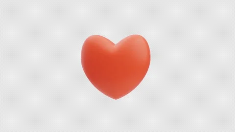 Love 3D Animation Stock Footage 314712094