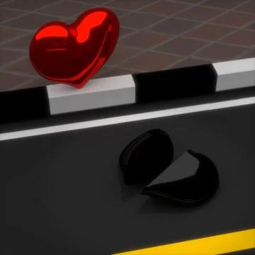 Love abstract. Illustrazione stock