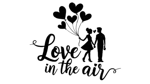 Love in the air Stock Footage 298876209