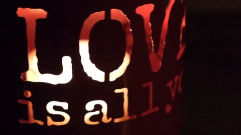 Love is all you need Stock Footage 125280860