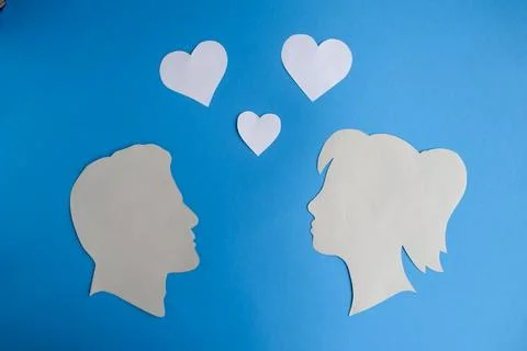 Love and Connection Between Two People Stock Photos