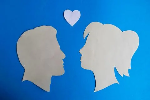 Love and Connection Between Two People Stock-Fotos