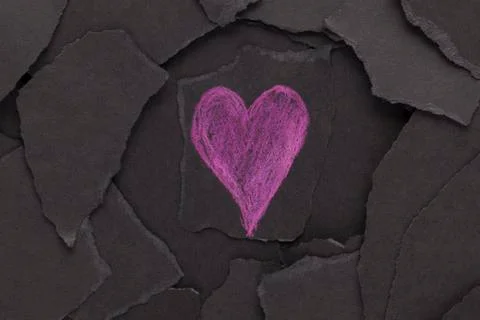 Love and darkness Stock Photos