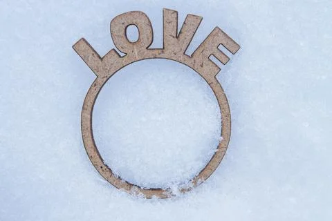 Love and ring Stock Photos