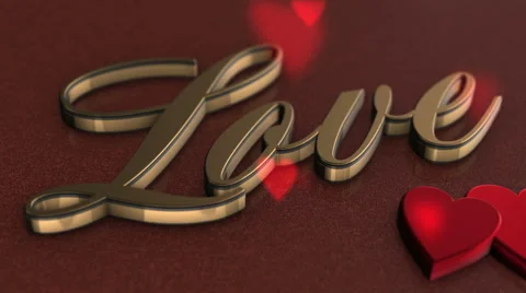 Love animated background Stock Footage 56732994