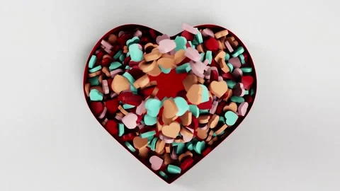 Love animation in 4k Stock Footage 275865918
