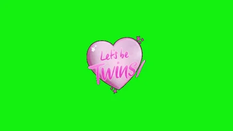 Love animation on chroma key background 動画素材 329140116
