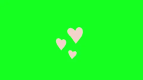 Love animation on chroma key background Vidéo 329201418