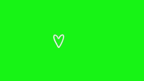 Love animation on chroma key background Vidéo 329331542